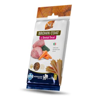 Farmina Snack SPIRULINA BROWN LAMB/POTATO/CARROT MED/MAXI 100gr