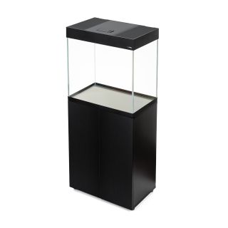 Aquael Akvaariumi komplekt OPTISET 130L (61x41x 60,5cm) must + akvaariumi kapp