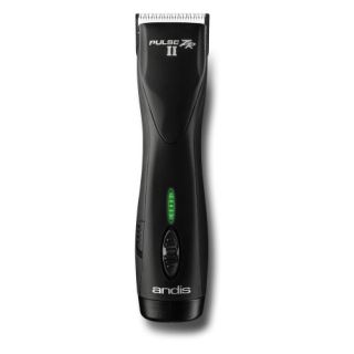 ANDIS-DBLC-2 Pulse ZR II Vet Pack, 5-Speed, Detachable Blade Clipper, Cordless, Lithium Ion Battery - Black (Includes extra battery) #79040