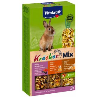 Vitakraft KRACKER FRUIT, HONEY, POPCORN 3 TK