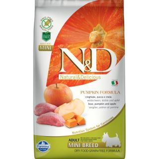 Farmina Natural & Delicious Dog PUMPKIN Apple/Boar Mini
