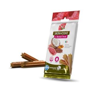 Farmina Dog Quinoa Dental Treat Skin & Coat Adult Medium & Maxi duck 100g/7tk