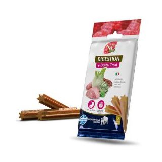 Farmina Dog Quinoa Dental Treat Digetion Adult Medium & Maxi lamb 100gr/7tk