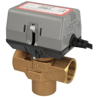 Honeywell VC4013 actuator valve EPE, 230V/50Hz, cable connection + three-way valve (DN25)