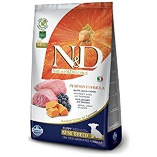 Farmina Natural & Delicious Puppy PUMPKIN Blueberry/Lamb Mini