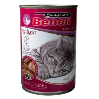 Super Benek konserv kassile ulukilihaga, tükid kastmes 415g (karp =10tk)