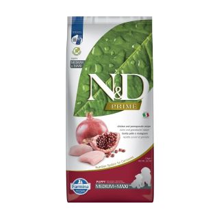 Farmina Natural & Delicious Puppy POMEGRANATE Chicken Med/Max 12kg