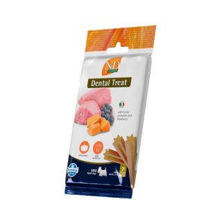 Farmina Snack Cani N&D Pumpkin Hambaravi Lambaliha ja mustikatega 60g Mini Adult koerale