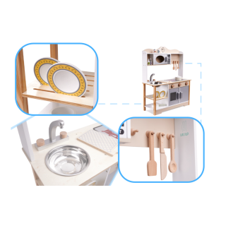 LULILO Wooden Kitchen for Children (LU-5548)
