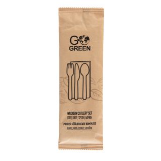 Go Green Wooden Table Accessories Set (1901049)