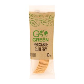 Go Green Reusable Forks 10pcs (1901105)