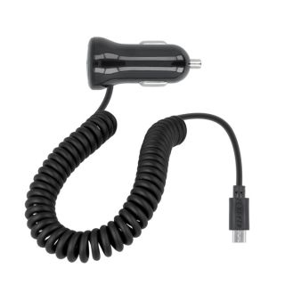 Forever M-01 Car charger whit micro USB cable and LED indicator / 1,5m Black (T_0014808)
