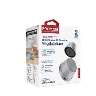 Promate Punch Mini MagSafe Bluetooth Speaker (PUNCHSL)