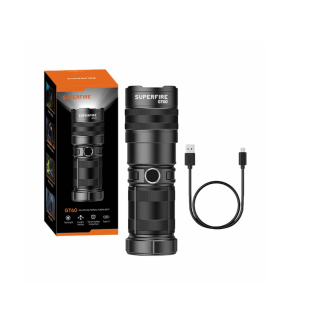 Superfire GT60 Flashlight 2600lm / USB-C (GT60)