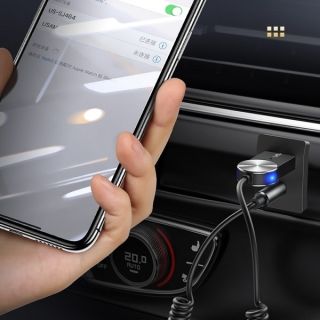USAMS US-SJ464 Adapter audio Bluetooth 5.0 / USB-AUX (SJ464JSQ01)