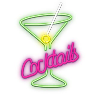 Forever Light FPNE02X COCKTAILS Neon LED Sighboard (FPNE02X)