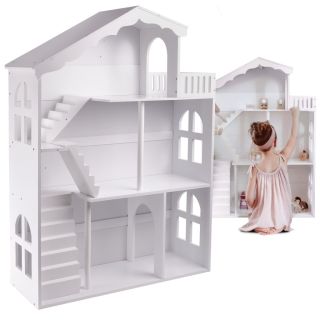 LULILO Wooden Three-storey Dollhouse 116cm (LULIO5547)