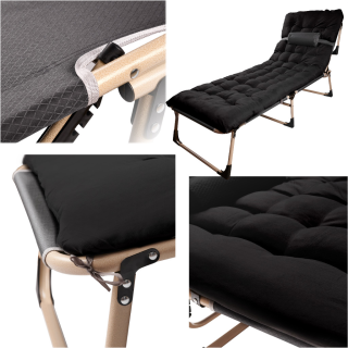 RoGer Folding Camping Bed 198 cm (RO-23190)
