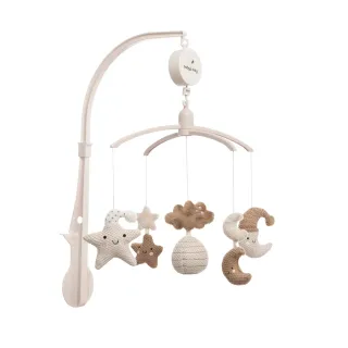 Baby’s Only Heaven Musical Mobile 0+ m Clay/Warm Linen (BO-814.023.060.50)