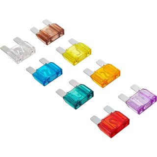 MINI Car Fuses, set of 10 pcs. (5A,7,5A,10A,15A,20A,25A,30A) (BEZ4006)