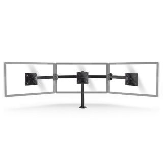 Nedis ERGOTMM100BK Table mount for 3 monitor up to 14-24 " (ERGOTMM100BK)
