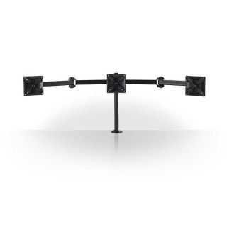 Nedis ERGOTMM100BK Table mount for 3 monitor up to 14-24 " (ERGOTMM100BK)