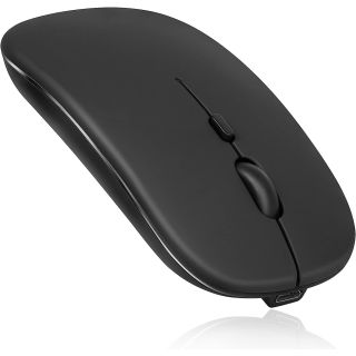 RoGer PM33 Rechargeable Wireless Mouse 1600DPI / 2.4GHz / Silent (RO-MOU-PM33-BK)