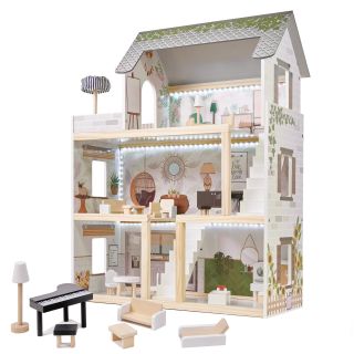 Lulilo Wooden Doll House Floro Boho70cm (LULI-DOLL-FLO-BOHO)