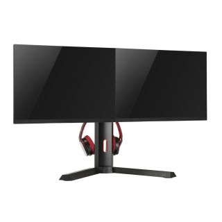 Varr VDSGM Universal Dual Screen Gaming Monitor Stand 17 "- 27" (VDSGM)