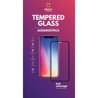 Mocco Full Face / Full Glue Tempered Glass Full Coveraged with Frame Apple iPhone 14 Pro Black (MO-FG-IPH-14PR-BK)
