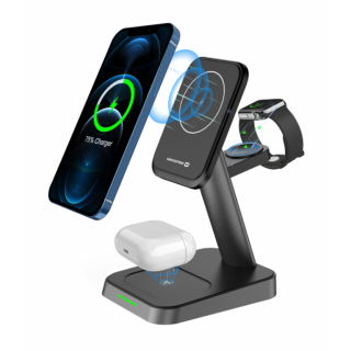 Swissten 3in1 MagStick 22.5W Wireless Charger (22055508)