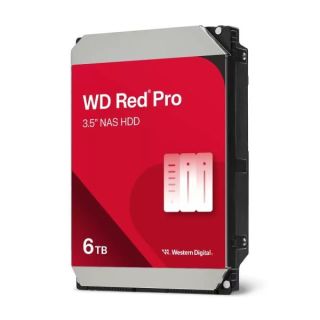 Western Digital RED Pro Hard Drive HDD / 6TB / 3.5"/ 7200 RPM / 256 MB / 220 Mib/s (WD6005FFBX)