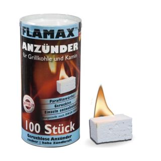 Flamax 1318116 Paraffin ignition cubes 100pcs (1318116)