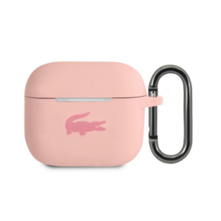 Lacoste Liquid Silicone Glossy Printing Logo Case for Apple AirPods 3 (LCA3SI)