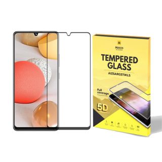 Mocco Full Glue 5D Signature Edition Tempered Glass Full Coverage with Frame Samsung Galaxy A42 5G Black (MO-5D-GP-A42-BK)