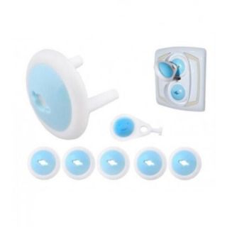 RoGer Socket Protection set 6 pcs. White (RO-SP-6-WH)