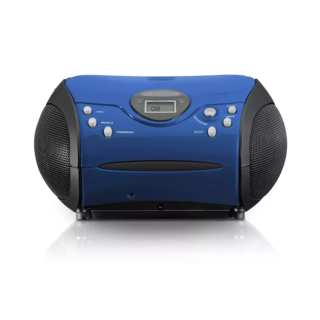 Lenco SCD-24 Digital FM Music centre Blue (SCD-24BLBK)