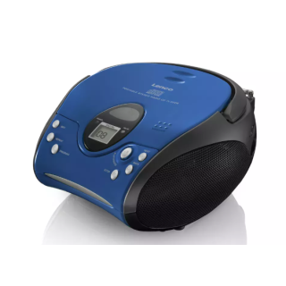 Lenco SCD-24 Digital FM Music centre Blue (SCD-24BLBK)