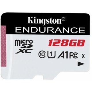 Kingston 128GB High Endurance MicroSDXC Memory Card (SDCE/128GB)