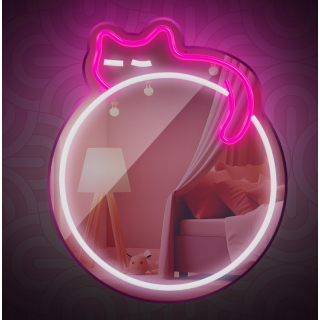 Forever Light FMNE03 Neon LED Mirror Decor (FMNE03)
