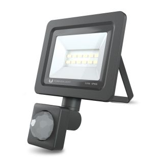 Forever Light Floodlight LED PROXIM II / 10W / 6000K / PIR IP66 (RTV003609)