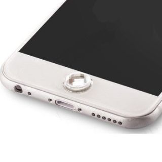 Mocco Universal Home Button Sticker Decoration Apple iPhone / iPad Silver (MC-HOME-BUT-SI)