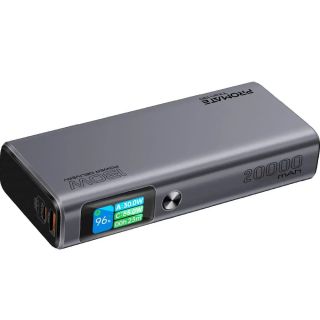 Promate Titan-130 Power Bank 130W / 20000mAh / USB-C PD / QC3.0 (TITAN130)