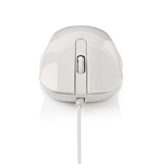 Nedis MSWD300WT Optical mouse 1000 DPI (MSWD300WT)