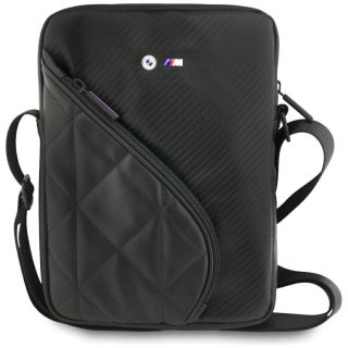 BMW Carbon Pockets & Metal Logo 10" Tablet Bag Black (BMTB10PCASEPOK)
