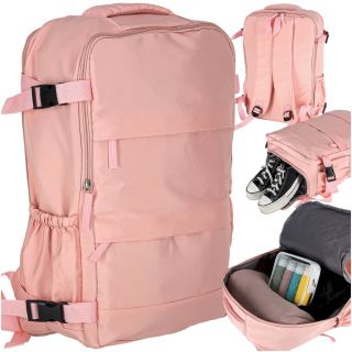 RoGer Travel Backpack 45×30cm Pink (5903039768376)