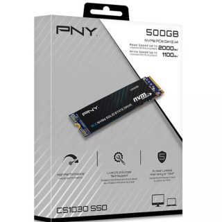PNY CS1030 500GB M.2 2280 PCI-E x4 Gen3 NVMe Disk SSD (M280CS1030-500-RB)