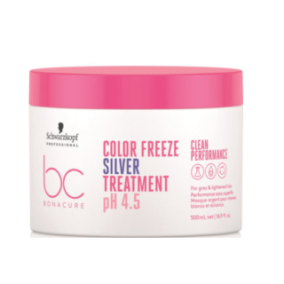 Schwarzkopf Professional BC Bonacure Color Freeze Siver Treatment pH 4.5 Clean Performance Mask 500ml (4045787725872)
