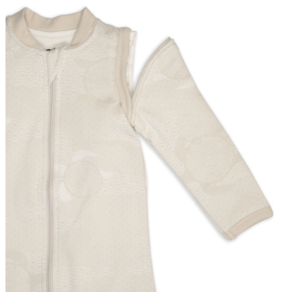 Lodger Hopper Matcha Turtle Sleeping bag with removable sleeves 50/62 / cream (HPM 093_50/62)