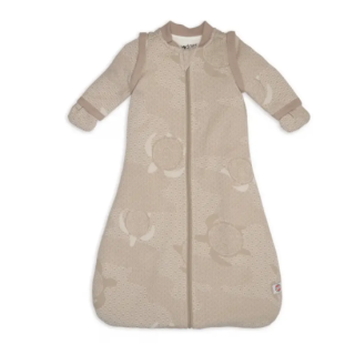 Lodger Hopper Matcha Turtle Sleeping bag with removable sleeves 50/62 / cream (HPM 630_50/62)